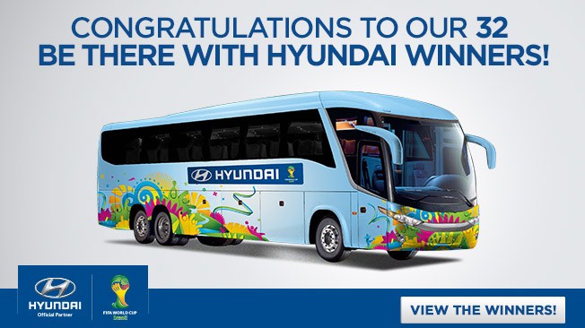 Hyundai Motor объявила победителей конкурса  «Поддержи свою команду вместе с Hyundai»
