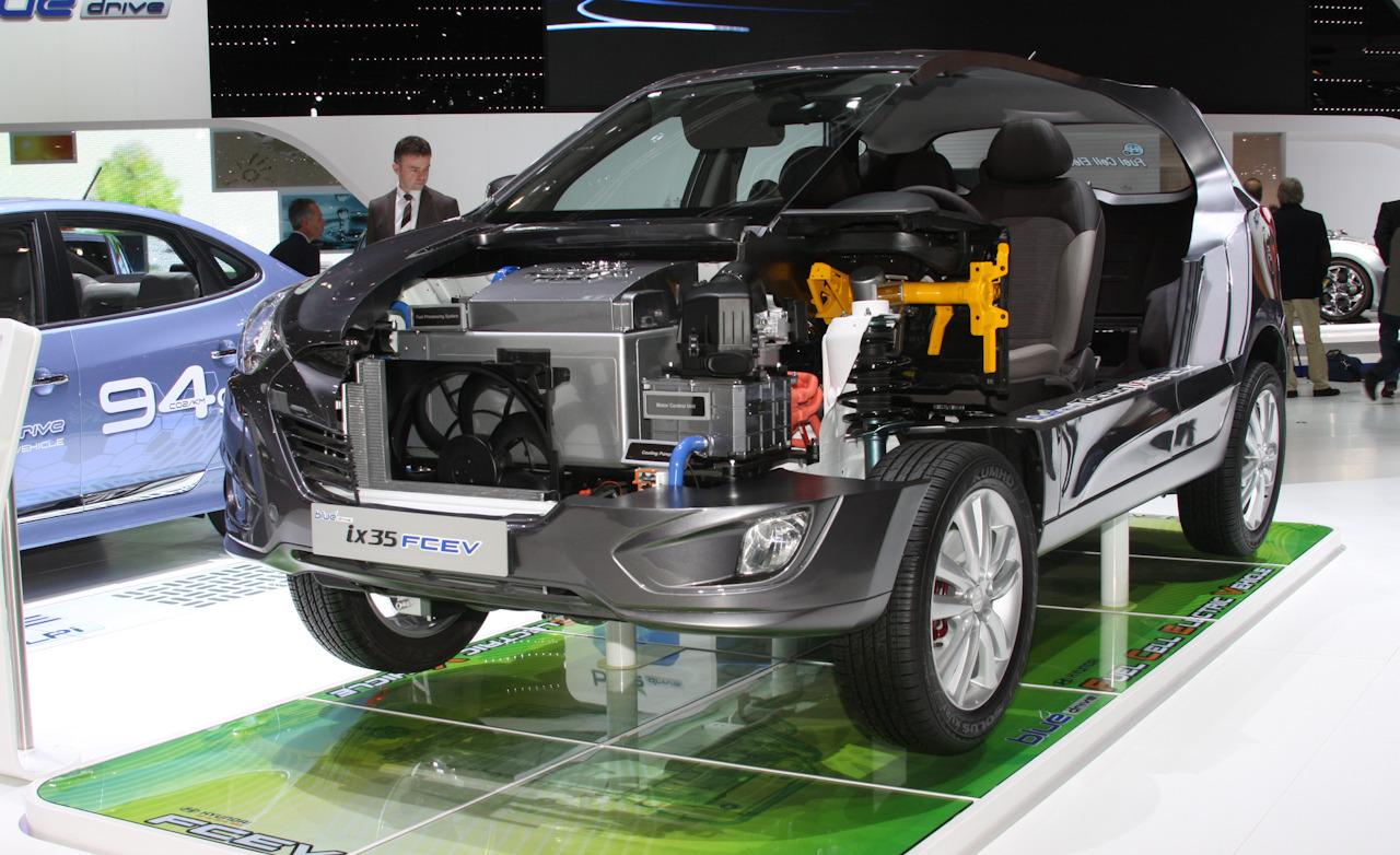 Hyundai Motor завершает разработку электромобиля Tucson ix на водородных топливных элементах