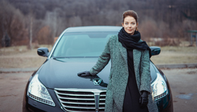Актриса Марина Александрова присоединилась к проекту Hyundai EQUUS for VIP