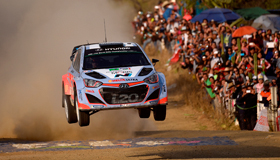 Hyundai Motorsport вошла в первую пятерку и привела все три автомобиля к финишу на ралли Мексики