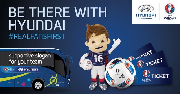 Hyundai Motor запускает кампанию «Будь там с Hyundai», приуроченную к Чемпионату Европы по футболу 2016