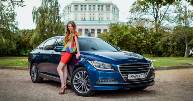 Анна Чакветадзе присоединилась к «Программе звездных тест-драйвов» Hyundai